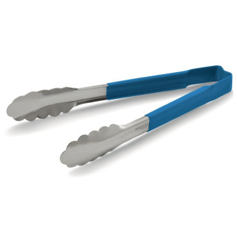 Vollrath Blue Utility Grip Kool Touch Tong 9" - Click to Enlarge