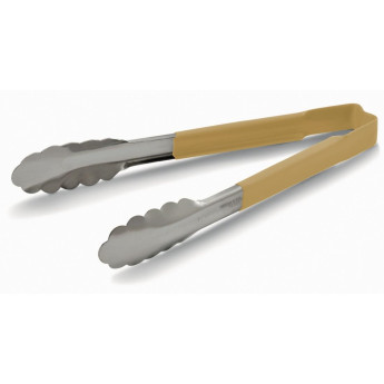 Vollrath Tan Utility Grip Kool Touch Tong 9" - Click to Enlarge