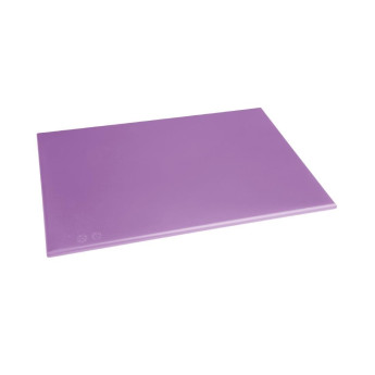 Hygiplas Anti-bacterial High Density Chopping Board Purple - 450x300x10mm - Click to Enlarge