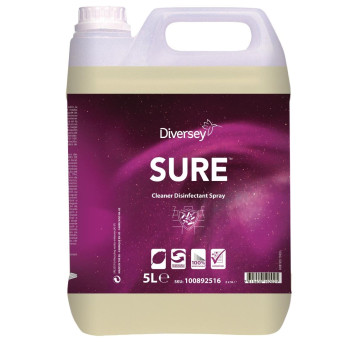 SURE Cleaner and Disinfectant Ready To Use 5Ltr - Click to Enlarge