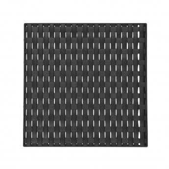 Bolero Charcoal PP Wicker Swatch - Click to Enlarge