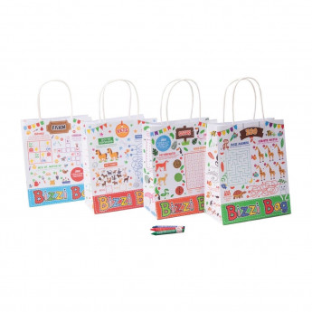 Bizzi Assorted Kids Meal Bags (Pack of 200) - Click to Enlarge