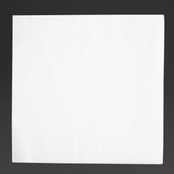 Fiesta Recyclable Dinner Napkin White 40x40cm 2ply 1/4 Fold (Pack of 2000) - Click to Enlarge