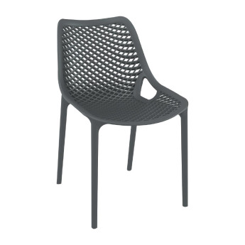 Air Side Chair Anthracite Grey (Pack of 4) - Click to Enlarge