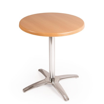 Special Offer Bolero Round Beech Table Top and Base Combo - Click to Enlarge