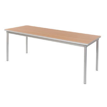 Gopak Enviro Indoor Beech Effect Rectangle Dining Table 1800mm - Click to Enlarge