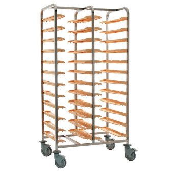 Matfer Bourgeat Self Clearing Trolley Double - Click to Enlarge