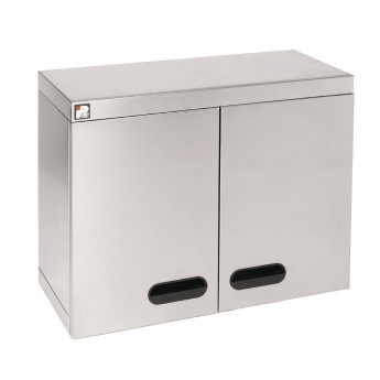 Parry Stainless Steel Hinged Wall Cupboard 750mm - Click to Enlarge