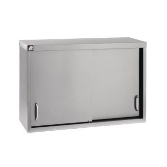 Parry Stainless Steel Sliding Door Wall Cupboard 1500mm - Click to Enlarge