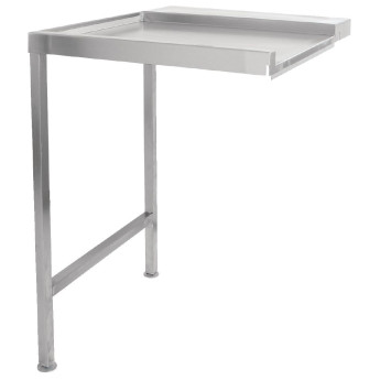Classeq Pass Through Dishwasher Table Left Hand 650mm - Click to Enlarge