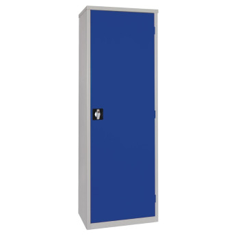 Clothing Locker Blue 610mm - Click to Enlarge