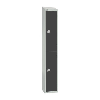 Elite Double Door 450mm Deep Lockers Graphite Grey - Click to Enlarge