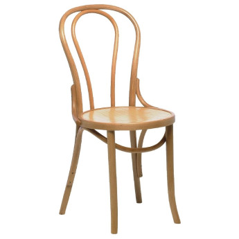 Fameg Bentwood Bistro Side chair Natural (Pack of 2) - Click to Enlarge