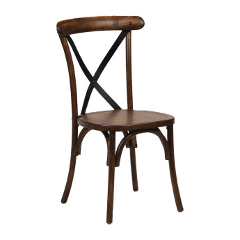 Bristol Dining Chair Vintage (Pack of 2) - Click to Enlarge