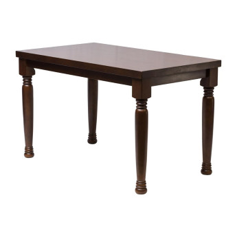 Cotswold Dark Wood Rectangular Dining Table 1200x700mm - Click to Enlarge