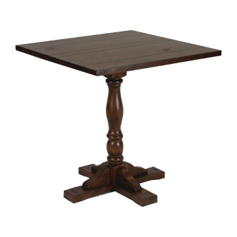 Oxford Vintage Wood Pedestal Square Table 760x760 - Click to Enlarge