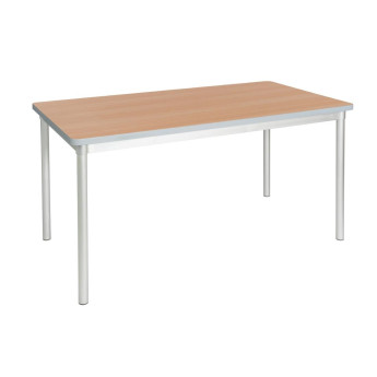 Gopak Enviro Indoor Beech Effect Rectangle Dining Table 1400mm - Click to Enlarge