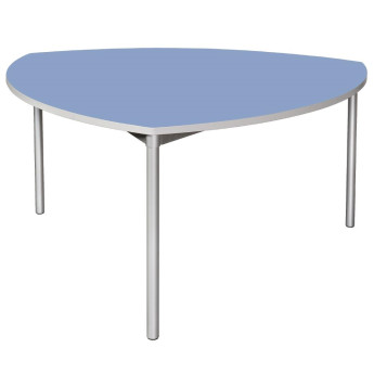 Gopak Enviro Indoor Campanula Blue Shield Dining Table 1500mm - Click to Enlarge