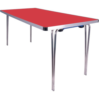 Gopak Contour Folding Table Red - Click to Enlarge