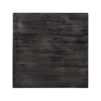 Bolero Pre-drilled Square Tabletop Vintage Black 700mm - Click to Enlarge