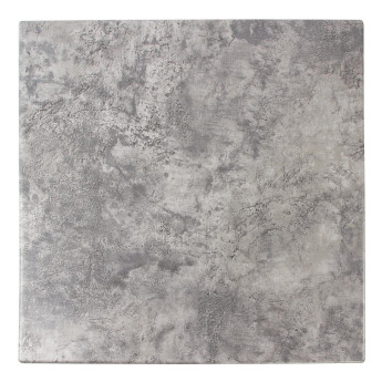 Werzalit Pre-drilled Square Table Tops Concrete - Click to Enlarge