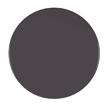 Werzalit Pre-drilled Round Table Top Dark Grey 600mm - Click to Enlarge