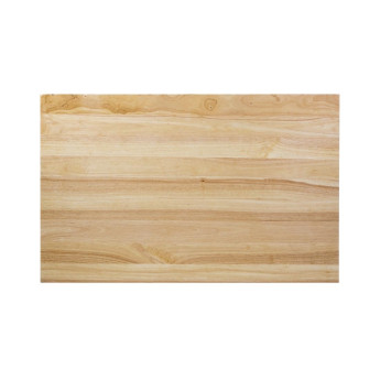 Bolero Pre-drilled Rectangular Tabletop Natural 1100 x 700mm - Click to Enlarge