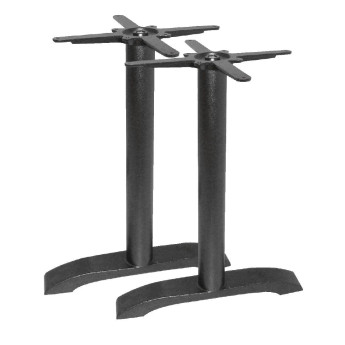 Bolero Cast Iron Twin Leg Table Base (Pack of 2) - Click to Enlarge