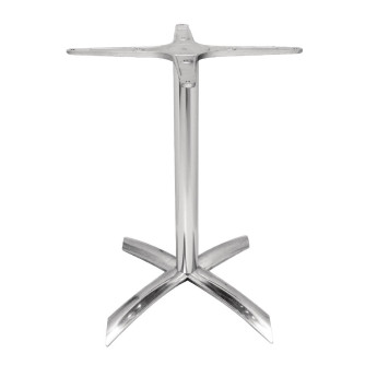 Bolero Flip Top Aluminium Table Base - Click to Enlarge