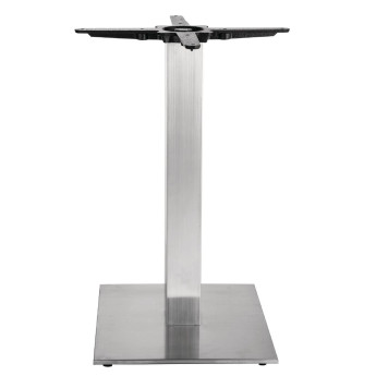 Bolero Stainless Steel Square Table Base - Click to Enlarge