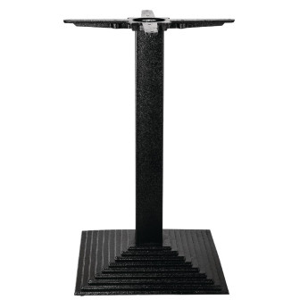 Bolero Cast Iron Step Square Table Base - Click to Enlarge