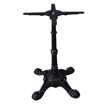 Bolero Cast Iron Ornate Table Leg Base - Click to Enlarge
