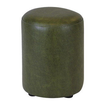 Cylinder Faux Leather Bar Stool Juniper (Pack of 2) - Click to Enlarge