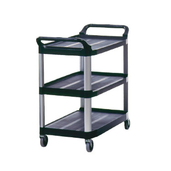 Rubbermaid X-tra Utility Trolley Black - Click to Enlarge