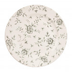 Churchill Vintage Prints Rose Chintz Profile Plates Grey 276mm (Pack of 6)