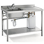 Parry Quick Fit Heated Sink Right Hand Drainer