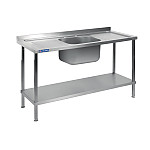 Holmes Stainless Steel Sink Double Drainer 1800mm