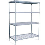Craven 4 Tier Nylon Coated Wire Shelving 1700x875x391mm