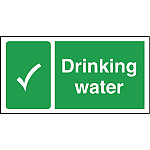 Vogue Drinking Water Sign