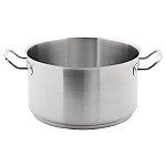 Vogue Stainless Steel Stew Pan 9.5Ltr