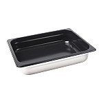 Vogue Heavy Duty Stainless Steel Non Stick 1/2 Gastronorm Pan 65mm