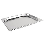 Vogue Stainless Steel 1/2 Gastronorm Pan 20mm