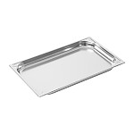 Vogue Heavy Duty Stainless Steel 1/1 Gastronorm Pan 40mm