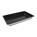 Vogue Heavy Duty Stainless Steel Non Stick 1/1 Gastronorm Pan 40mm