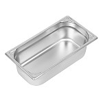 Vogue Heavy Duty Stainless Steel 1/3 Gastronorm Pan 100mm