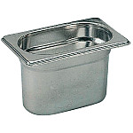 Matfer Bourgeat Stainless Steel 1/9 Gastronorm Pans