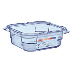Araven ABS Food Storage Container Blue GN 1/6 65mm