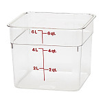 Cambro Square Polycarbonate Food Storage Container 5.7 Ltr