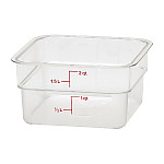 Cambro Square Polycarbonate Food Storage Container 1.9 Ltr
