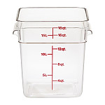 Cambro Square Polycarbonate Food Storage Container 17.2 Ltr